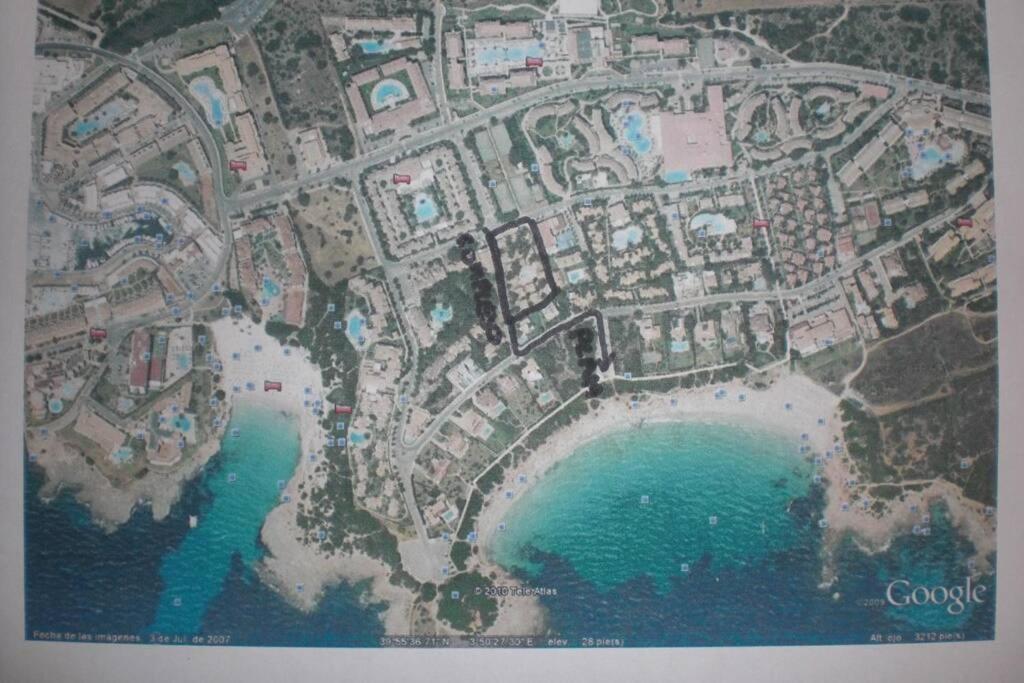 Chalet Cerca De La Playa Cala'N Bosch  Exteriör bild